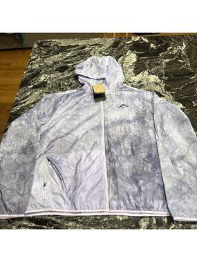 Nike Dri-FIT Trail Repel Packable Jacket Lilac Women’s Large NWT FN6853-512